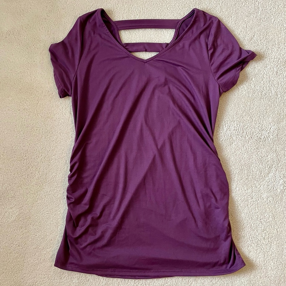 FULL MOON Sophy Maternity Back Detail Knit Top